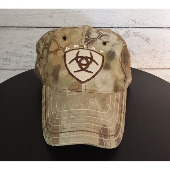 Ariat Camouflage Baseball Cap Adjustable Fit Men's - Picture 1 of 4